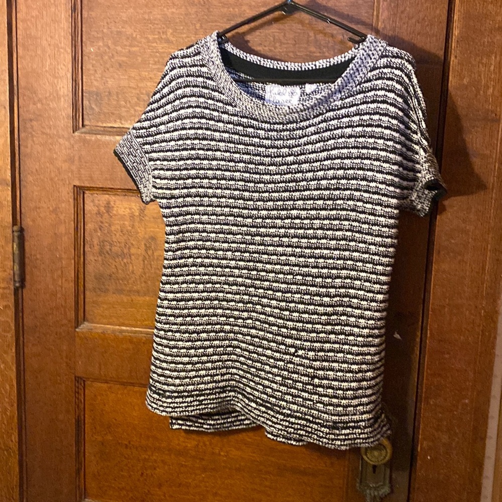 Anthropologie Field Flower Knit Sweater Tunic sz S